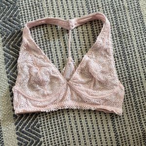 Victoria’s Secret light pink T back bra top